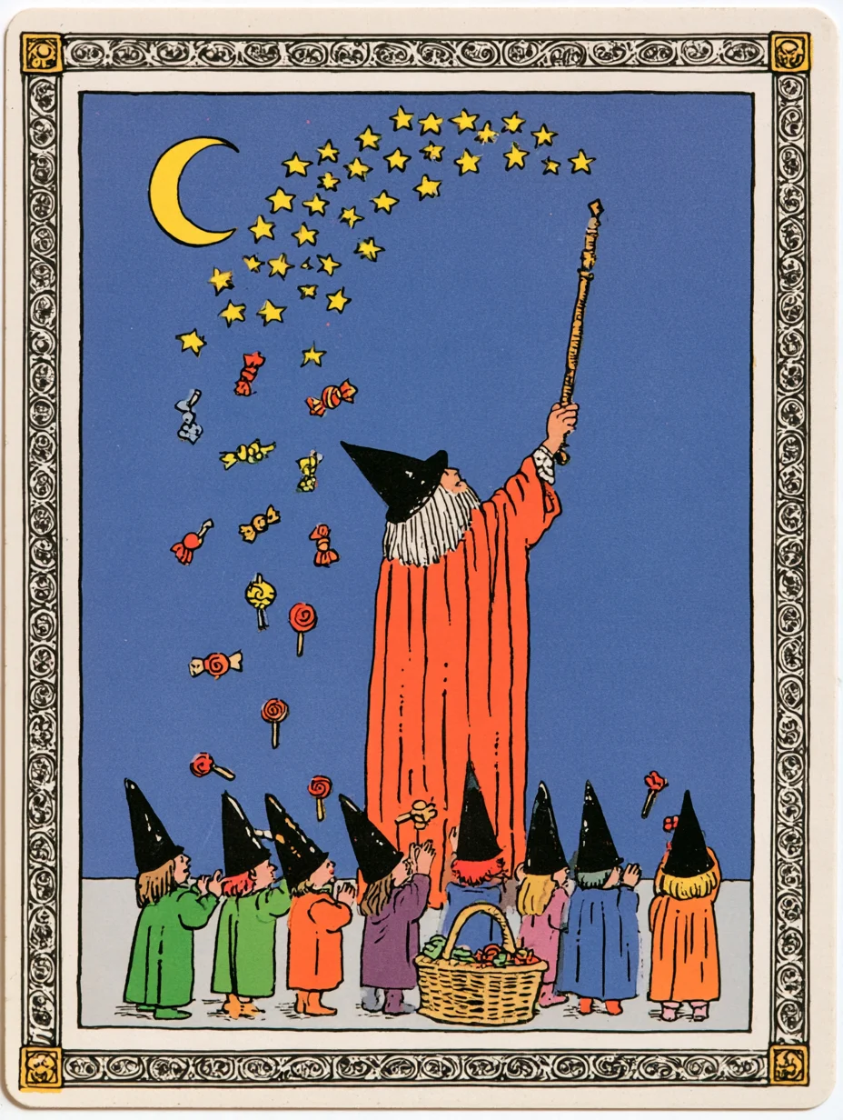Wizard Conjuring Sweets for Children