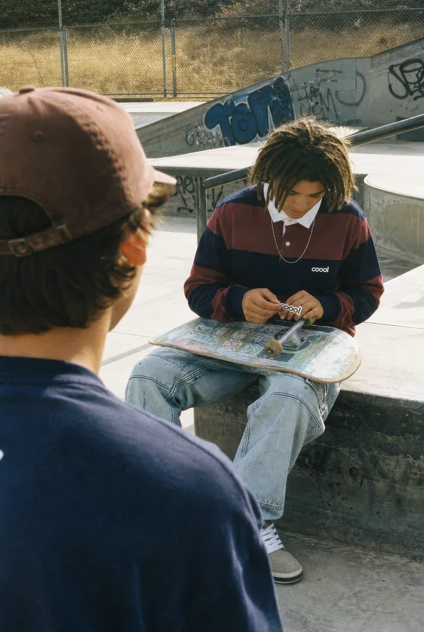 Skateboarders at the Local Skatepark