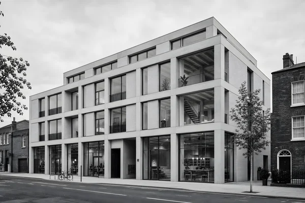 Modern Urban Office Building Exterior