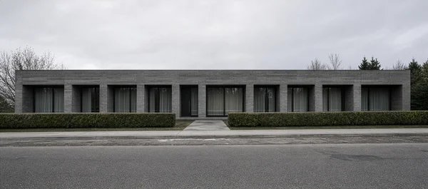 Modern Minimalist Brick House Exterior