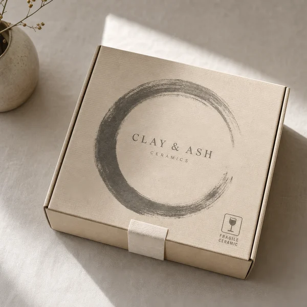 Minimalist Ceramic Packaging Design