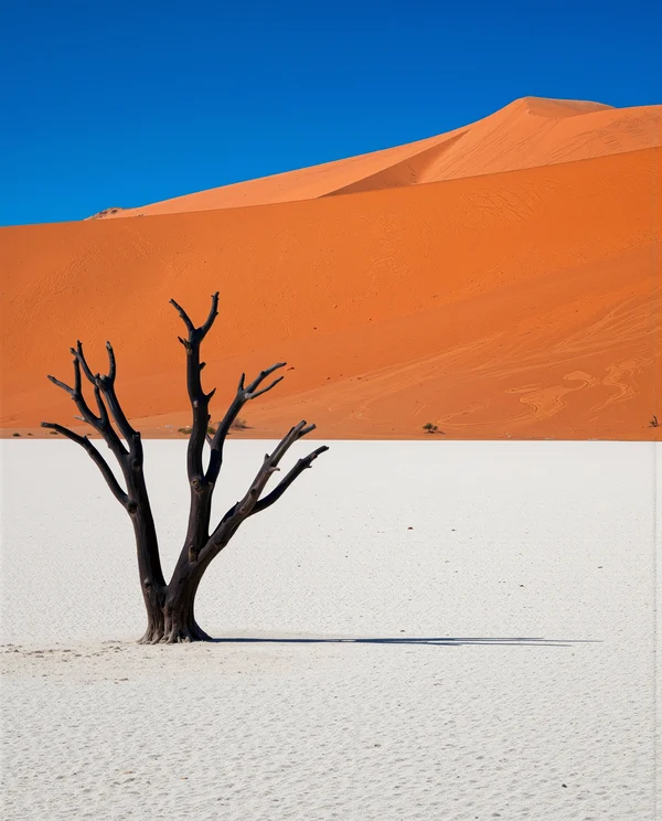 Dead Tree in the Namib Desert