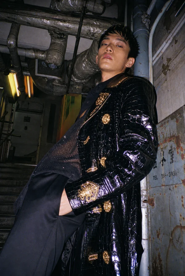 Fashion Portrait in Industrial Setting