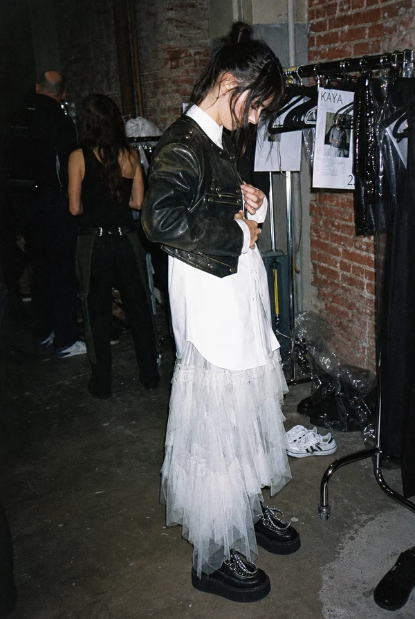 Backstage Fashion Fitting
