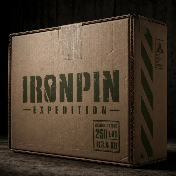 Rugged Industrial Cardboard Shipping Crate