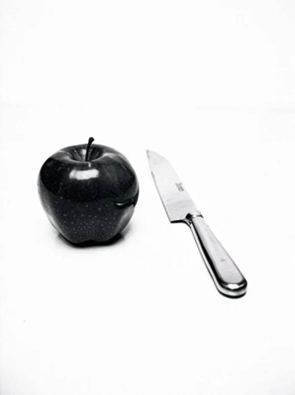 An Apple and a Kitchen Knife