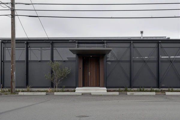 Modern Industrial Building Exterior