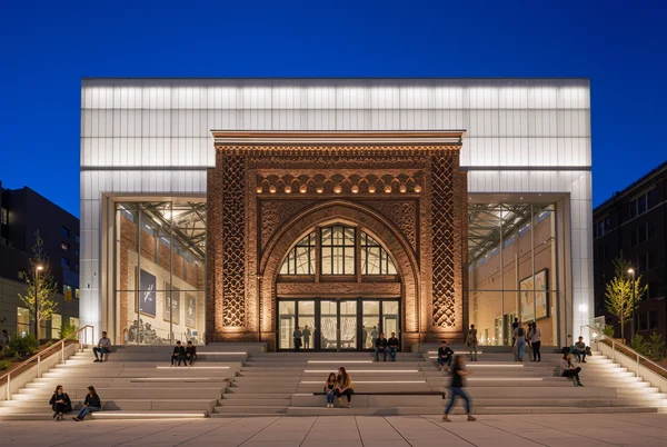 Modern Building with Historic Brick Facade