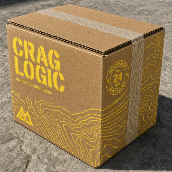 Crag Logic Alpine Climbing Gear Shipping Box