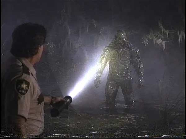 A Sheriff Encounters a Creature in the Swamp