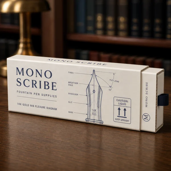 Mono Scribe Fountain Pen Supplies Packaging