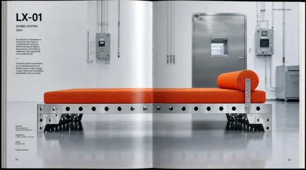 LX-01 Minimalist Aluminum Daybed System