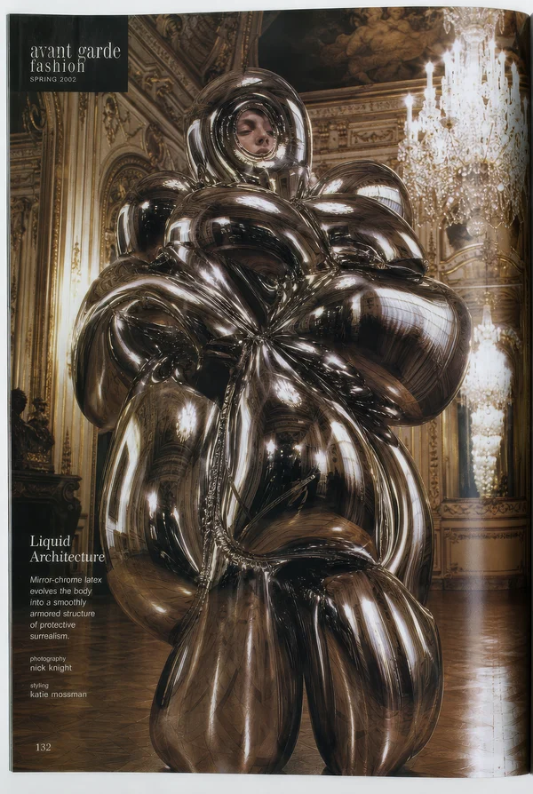 Liquid Chrome Avant Garde Editorial