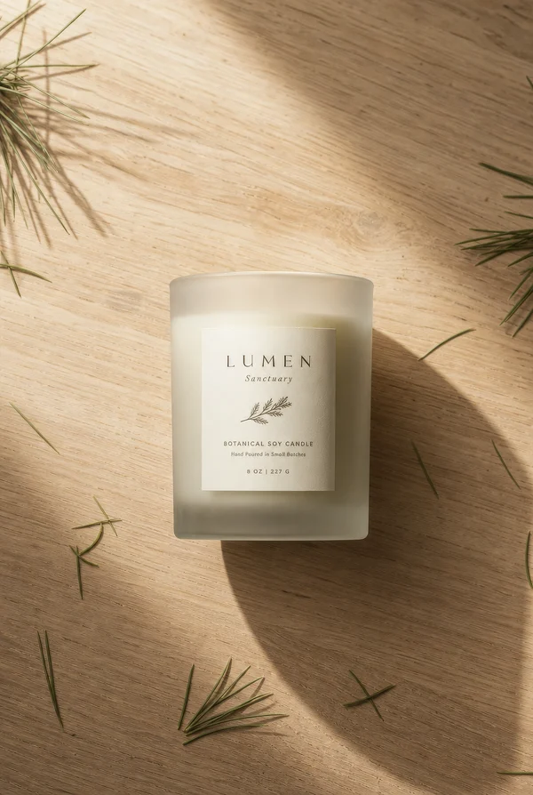 Lumen Sanctuary Botanical Soy Candle