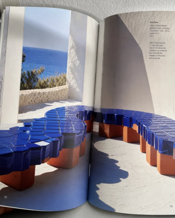 Modular Ceramic Bench Design