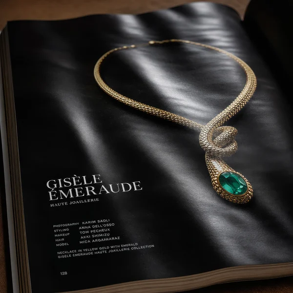 Gisele Emeraude Jewelry Editorial