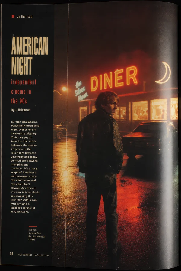 American Night Independent Cinema Magazine Spread