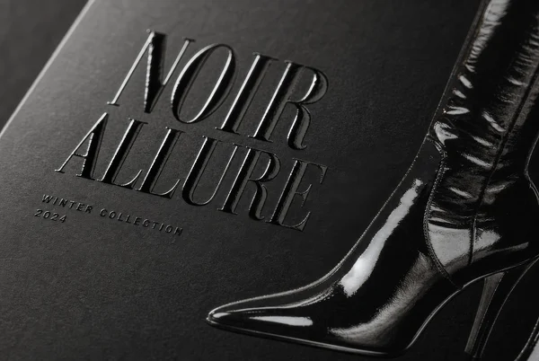 Noir Allure Winter Collection 2024 Catalog Cover
