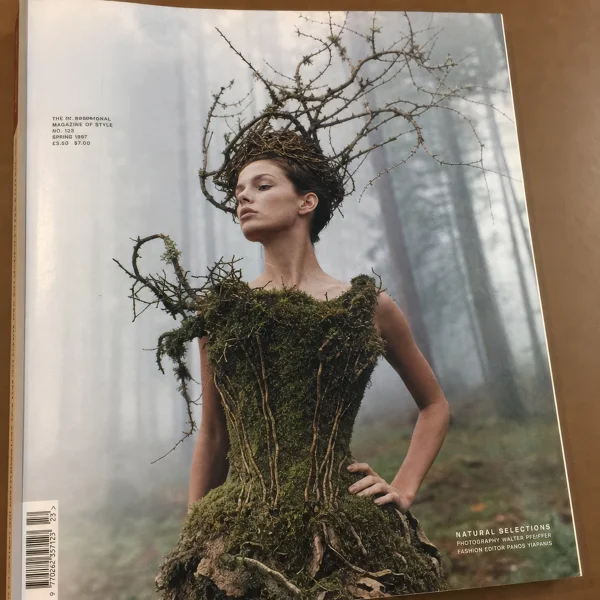 Nature Inspired Avant Garde Magazine Cover
