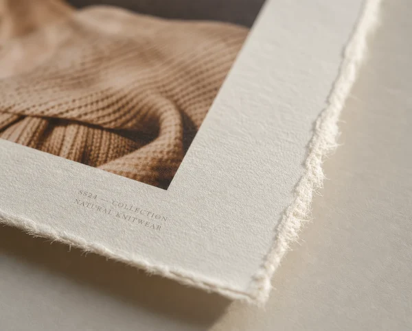Organic Knitwear Collection Lookbook Detail