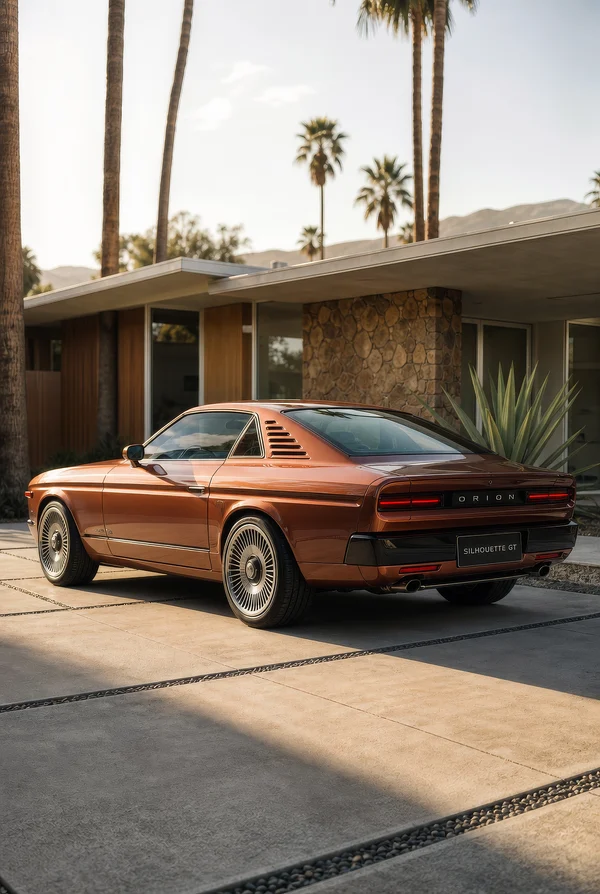 Retro Inspired Grand Touring Coupe