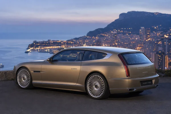 Luxury Shooting Brake Car at Twilight