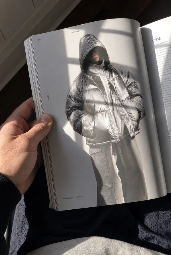 Streetwear Editorial Spread in Sunlight