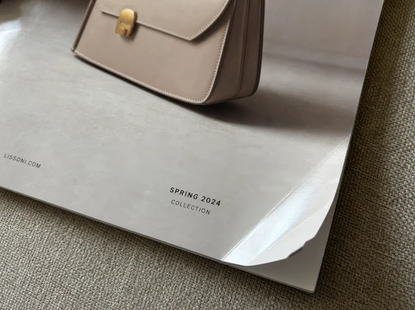 Minimalist Luxury Handbag Catalog Cover