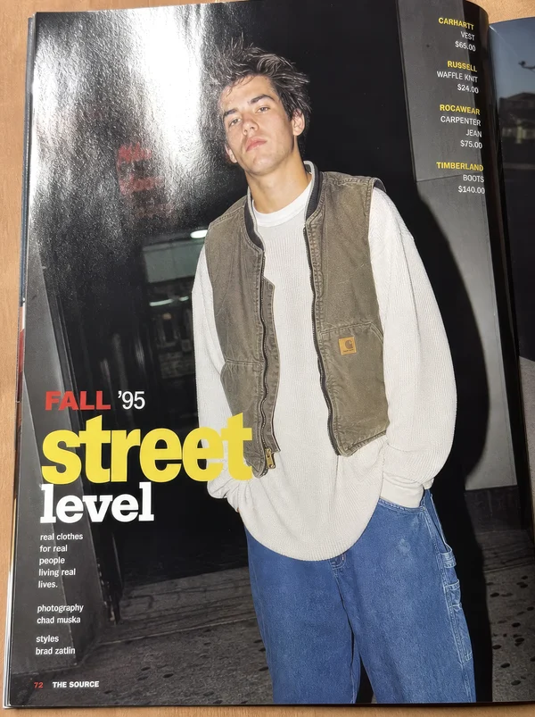 1990s Streetwear Magazine Feature