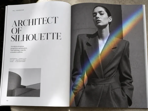 Architect of Silhouette Magazine Spread