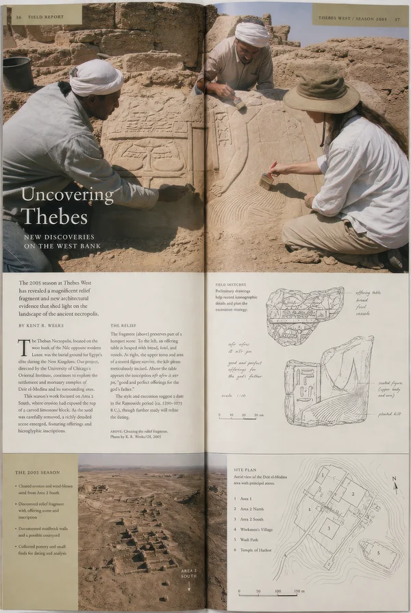 Archaeological Excavation on the West Bank