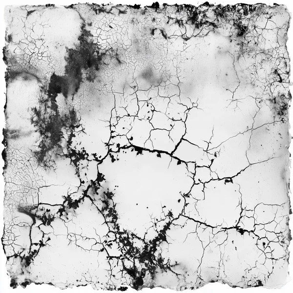 Monochrome Cracked Ink Texture