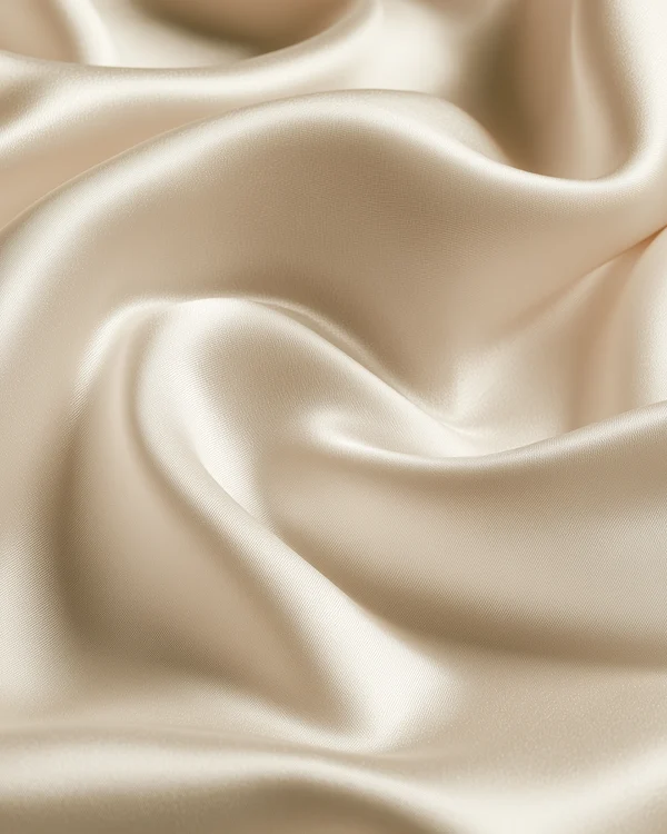 Ivory Silk Fabric Texture