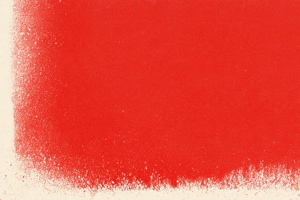 Red Grainy Texture on Cream Paper