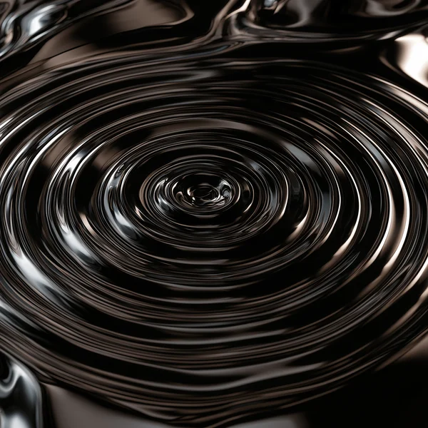 Abstract Liquid Chrome Ripple Texture