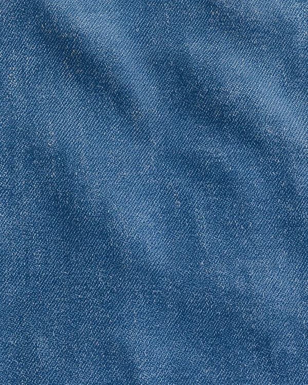 Blue Denim Fabric Texture