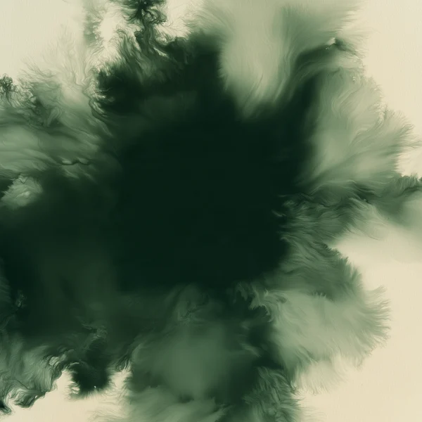 Forest Green Ink Wash