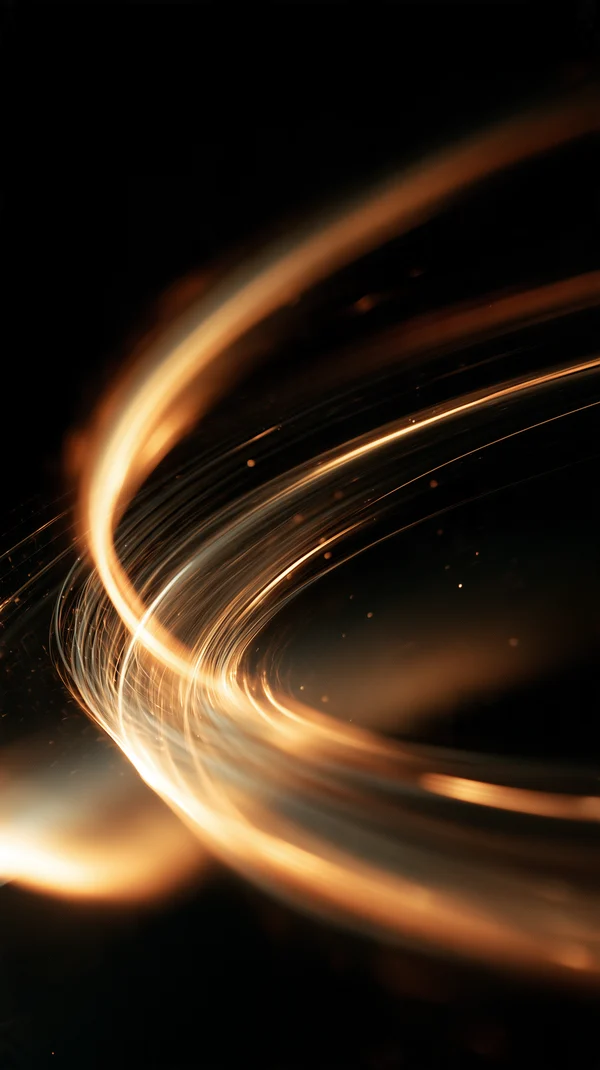 Golden Light Trails