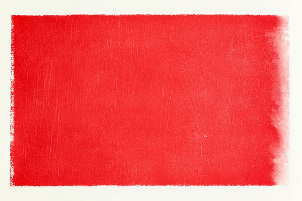 Red Painted Texture on Paper