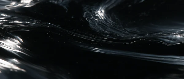 Abstract Dark Liquid Waves