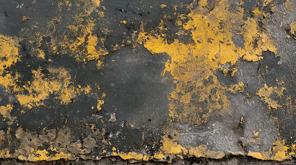 Worn Yellow Painted Asphalt Texture