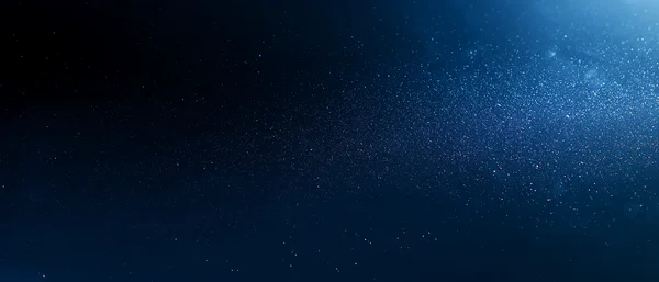 Abstract Dark Blue Glittering Background