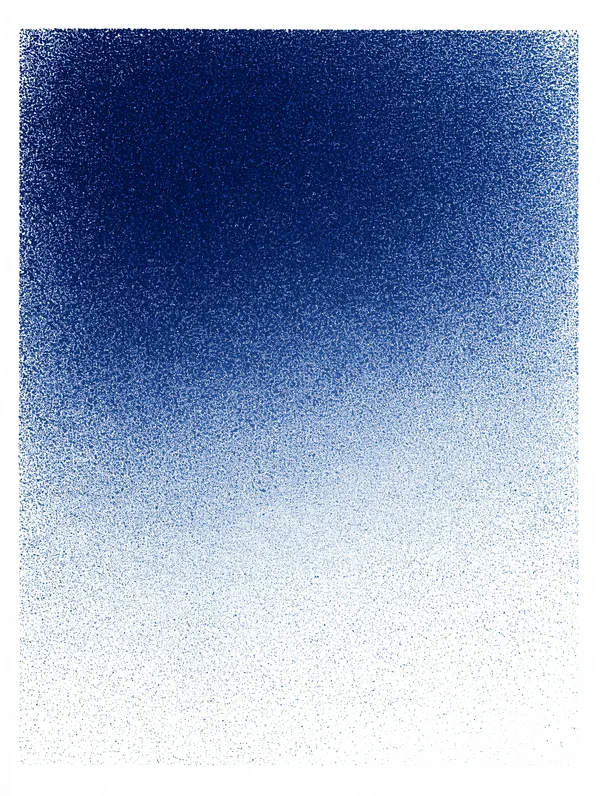 Blue Grainy Gradient Texture