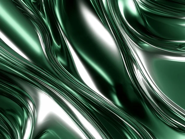 Emerald Liquid Metal Flow