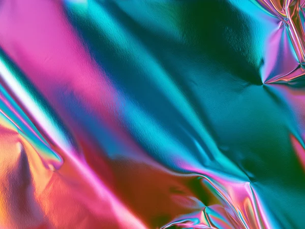 Iridescent Metallic Foil Texture