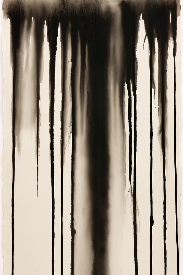Abstract Ink Drip Texture