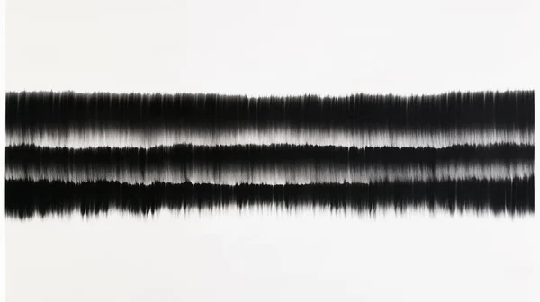 Abstract Black Ink Bands
