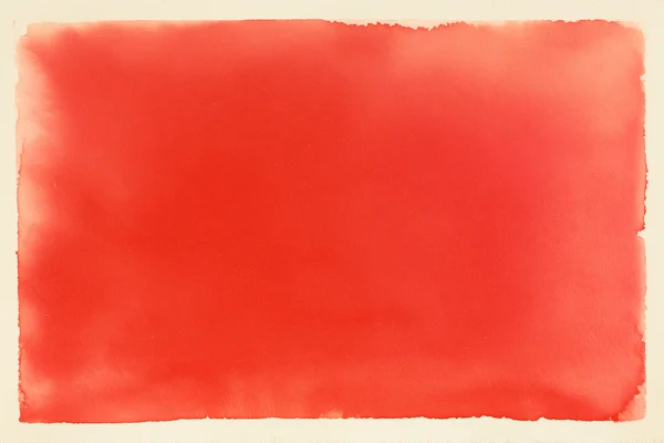Red Watercolor Wash on Paper