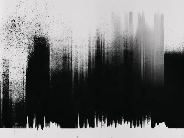 Abstract Monochrome Ink Wash