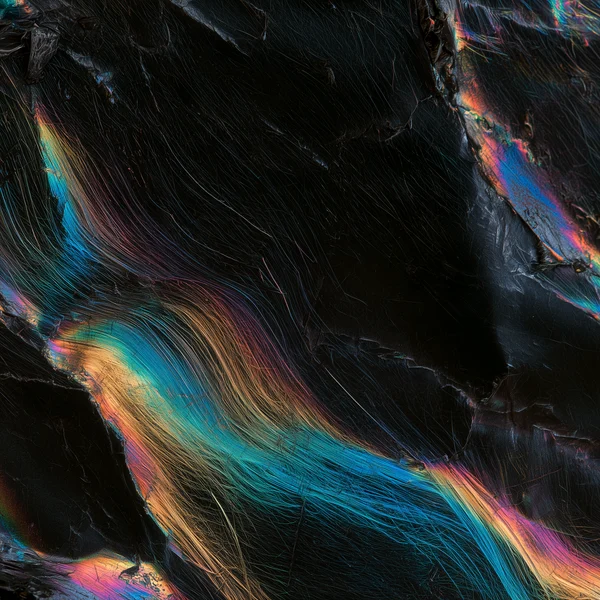 Iridescent Scratched Foil Texture